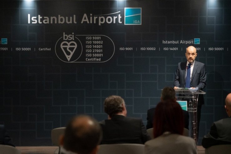 İstanbul Havalimanı uluslararası sertifikalara layık görüldü