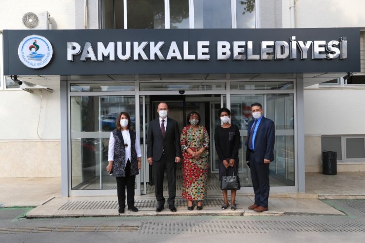 Pamukkale Belediyesi, Prof. Elizabeth Kiango Kiondo’yu ağırladı