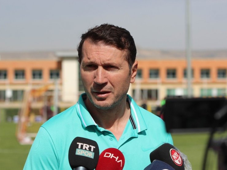 Bayram Bektaş: "Tek düşüncemiz Sivasspor maçını kazanmak"