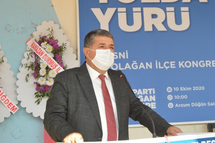 AK Parti Besni İlçe Başkanlığına İsmail Sümer seçildi