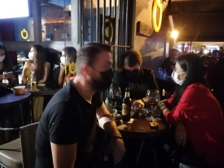 Bursa’da içkili mekanlara korona baskını