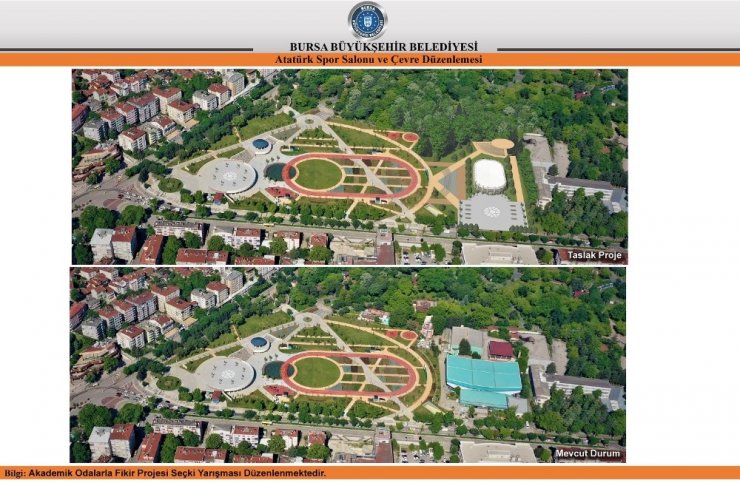 Bursa’da Yeni Atatürk Spor Salonu yarışmayla belirlenecek