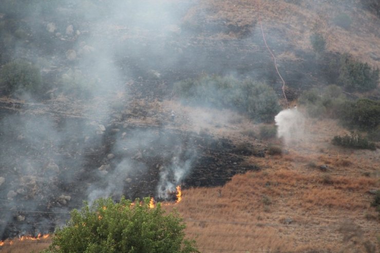 Hatay’da otluk yangını kontrol altına alındı