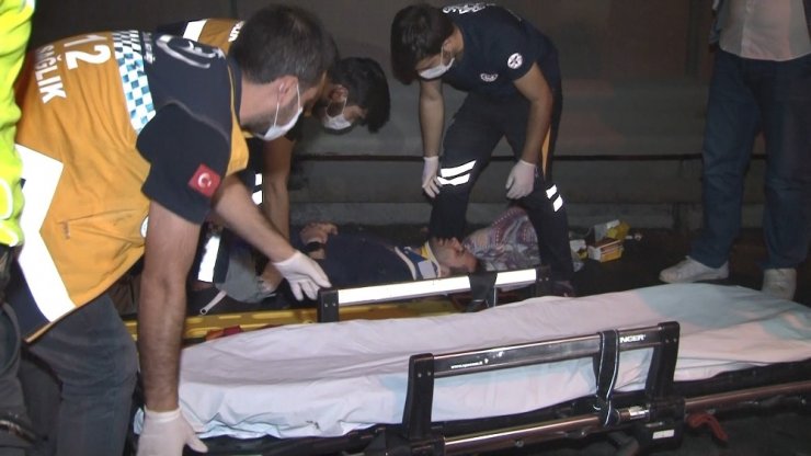 Beşiktaş’ta feci kaza: 1 yaralı