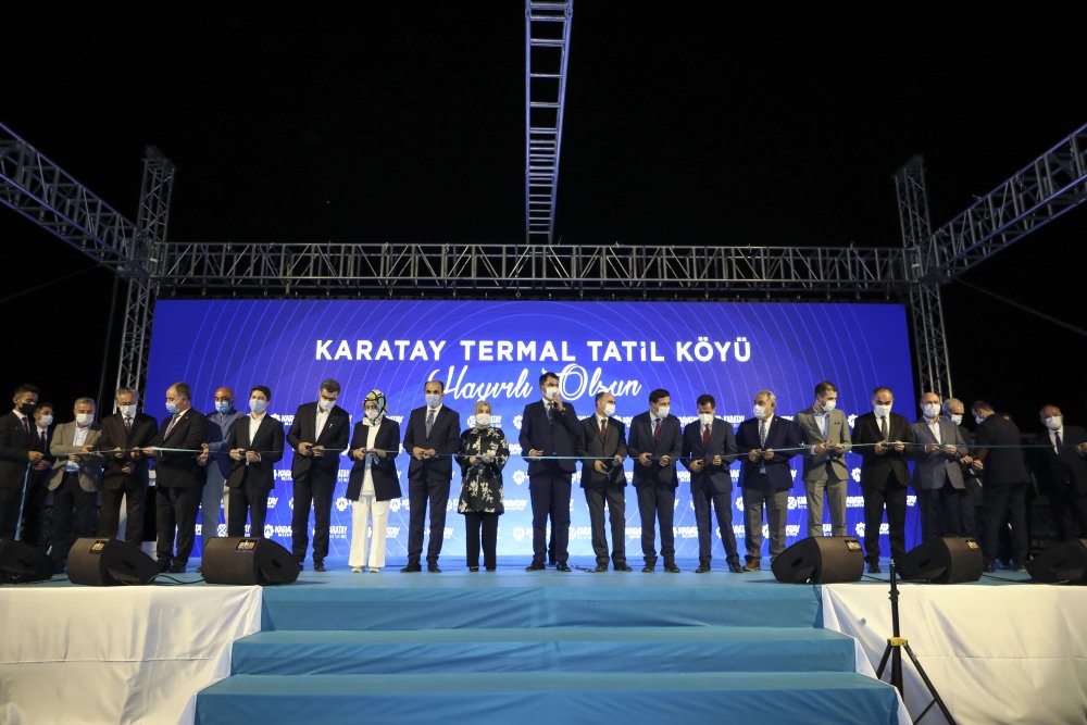 Karatay Termal Tatil Köyü hizmete açıldı