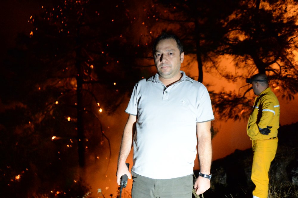 Konya İtfaiyesi Kahramanmaraş'ta! Orman yangınına müdahale devam ediyor