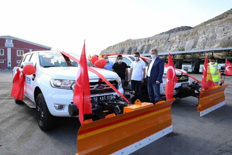 Pandemi döneminde Melikgazi’de rekor iş makinesi alımı