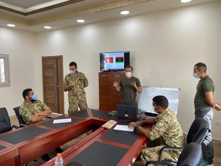 Danışmanlık anlaşması kapsamında Libya Silahlı Kuvvetleri’ne eğitimler sürüyor