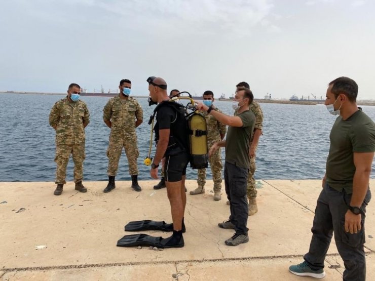 Danışmanlık anlaşması kapsamında Libya Silahlı Kuvvetleri’ne eğitimler sürüyor