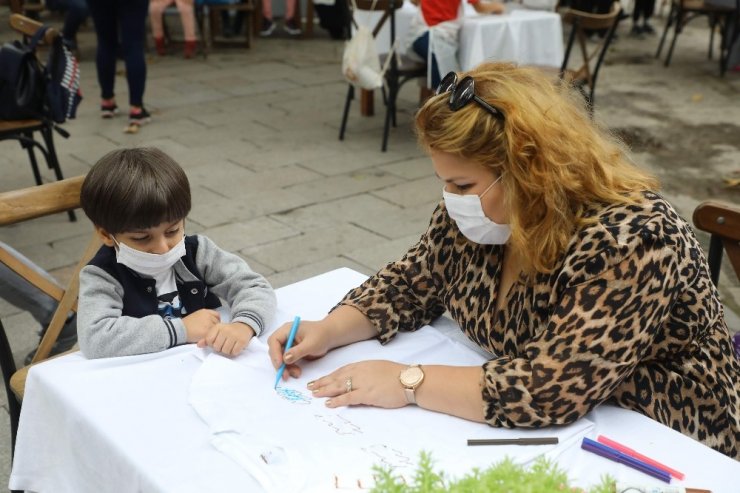Ebeveyn ve Çocuk Sanat Atölyeleri’ne büyük ilgi