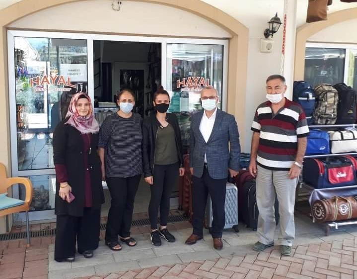 Başkan Kayda Salihli esnafıyla buluştu