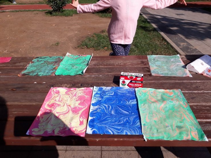 Bahçelievler’de okulu özleyen çocuklar için anlamlı etkinlik