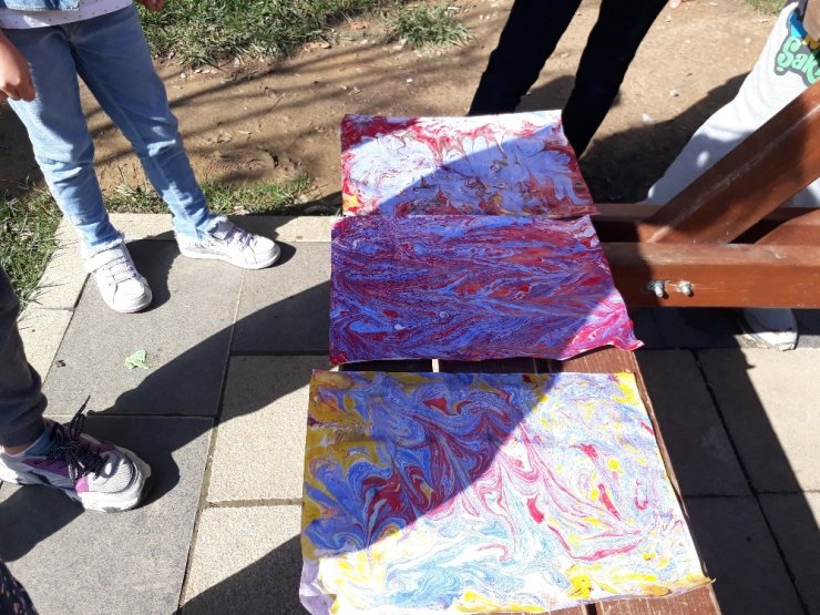 Bahçelievler’de okulu özleyen çocuklar için anlamlı etkinlik