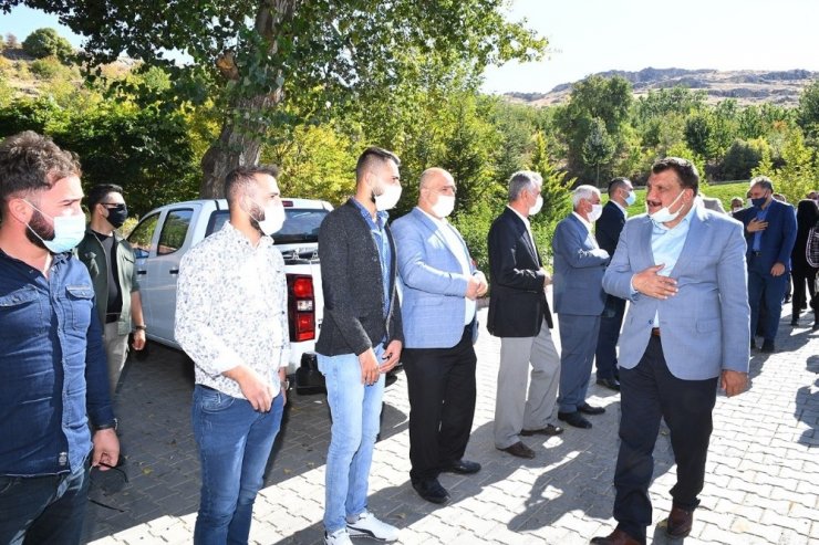 Başkan Gürkan Polat vatandaşlarla bir araya geldi