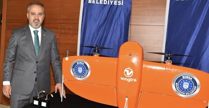 Belediye kaçak çıkılan katları İHA’yla tespit etti