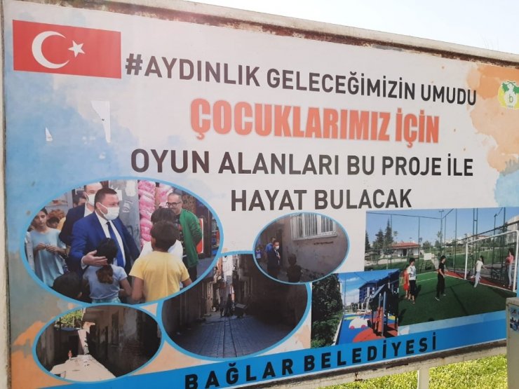Bağlar’ın yerinde dönüşümü billboardlarda