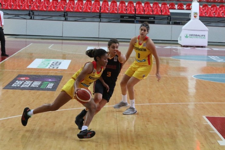 Kadınlar Basketbol Ligi: Bellona Kayseri Basketbol: 74 - Galatasaray: 79