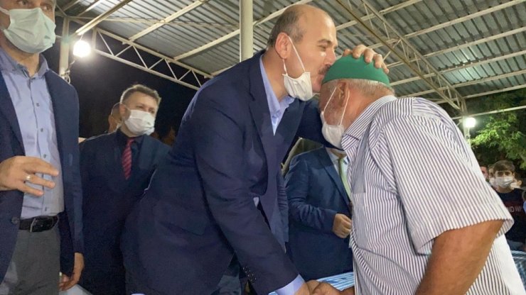 Bakan Soylu, Hatay’da incelemelerde bulundu
