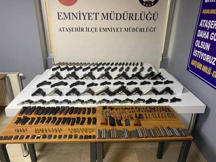 Silah imalathanesine polis baskını