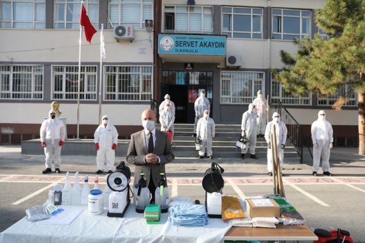 Kocasinan’da okullar eğitime hazır