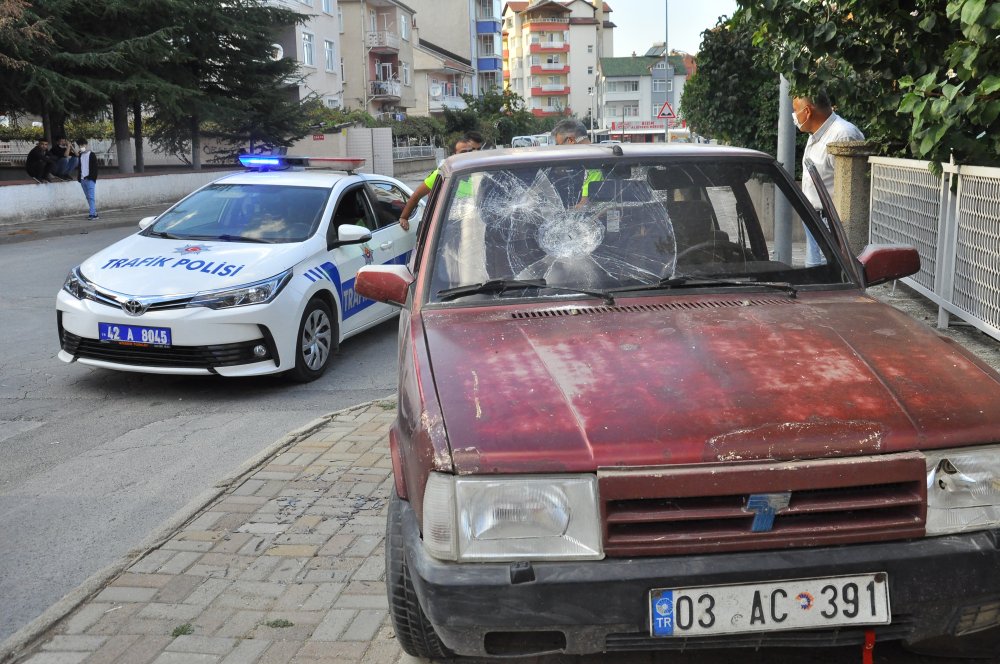 Konya'da filmleri aratmayan kovalamaca! Pompalı tüfekle saldırdı