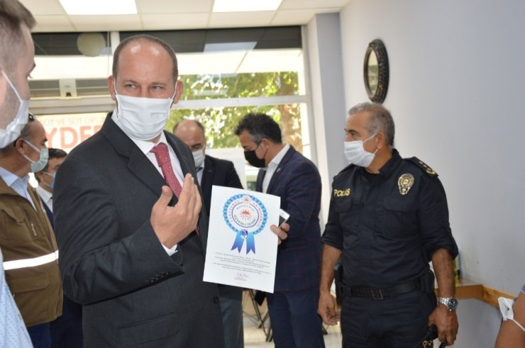 Manisa’da ilk ’Güvenli iş yeri sertifikası’ verildi