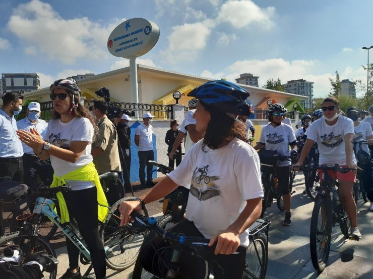 Küçükçekmece’de pedallar kuşlar için çevrildi