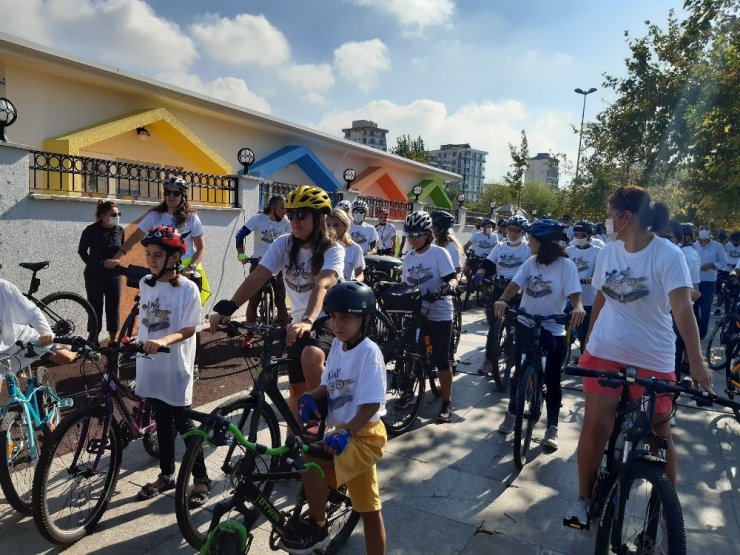 Küçükçekmece’de pedallar kuşlar için çevrildi