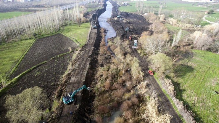 Manisa’nın nehirlerine DSİ’den neşter