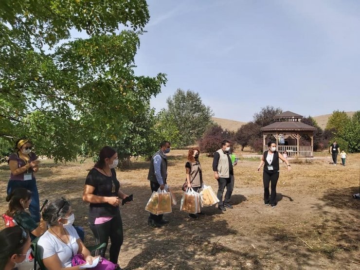 Çocuklara tabiat ve yaban hayatı anlatıldı