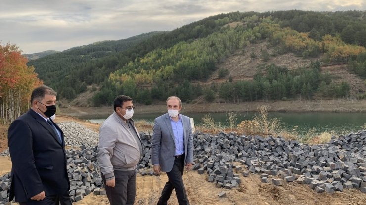 Vali Epcim Milletvekili Battal’la birlikte incelemelerde bulundu