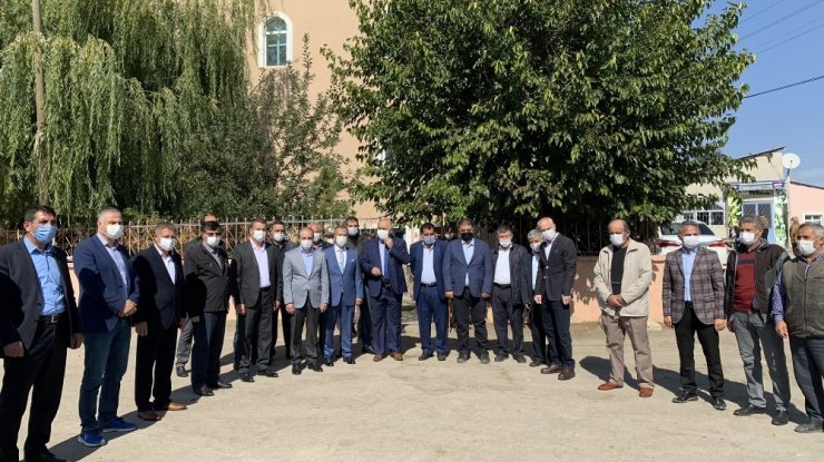 Vali Epcim Milletvekili Battal’la birlikte incelemelerde bulundu