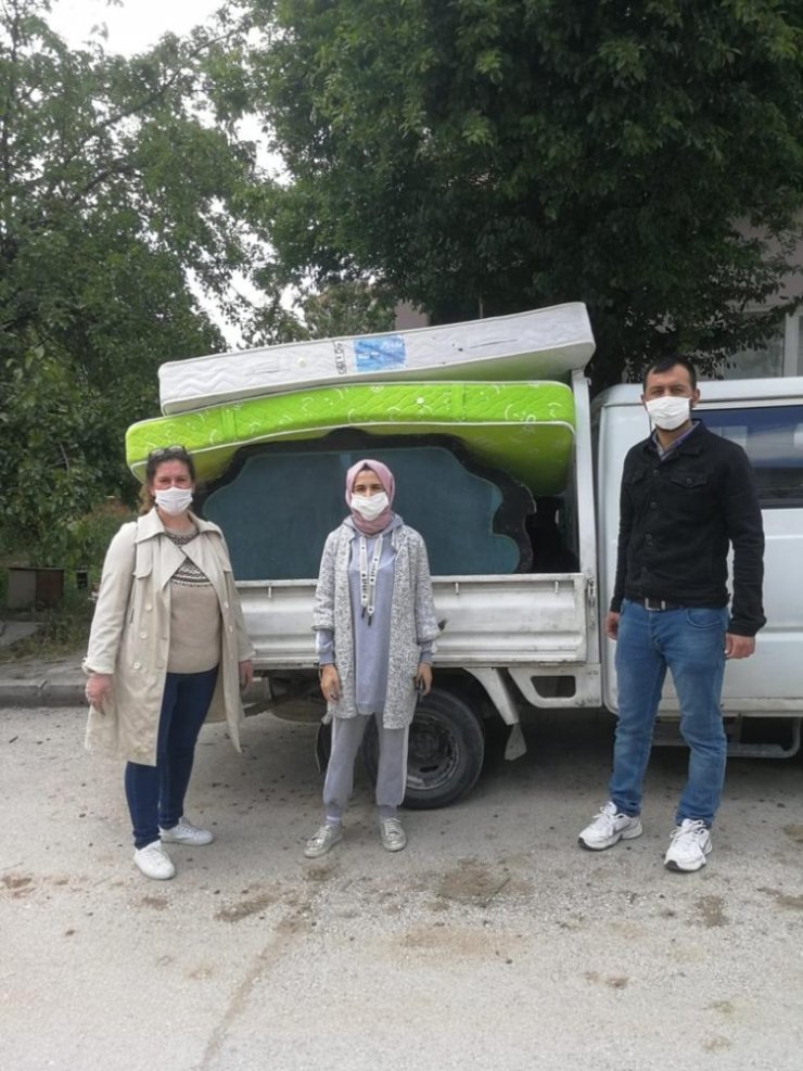 Tek amaçları muhtaçların yüzünü güldürmek