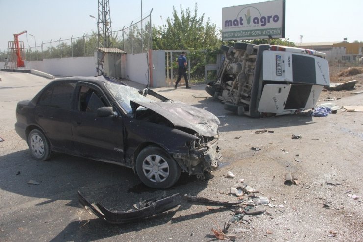 Adana’da trafik kazası: 1 ölü, 1 yaralı