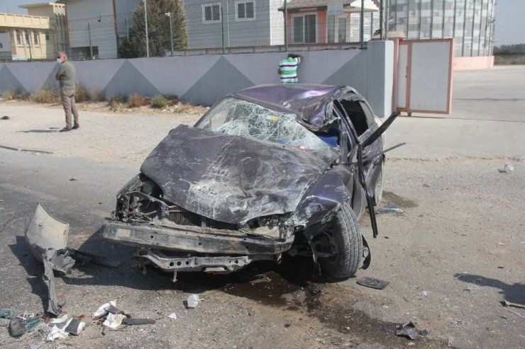 Adana’da trafik kazası: 1 ölü, 1 yaralı