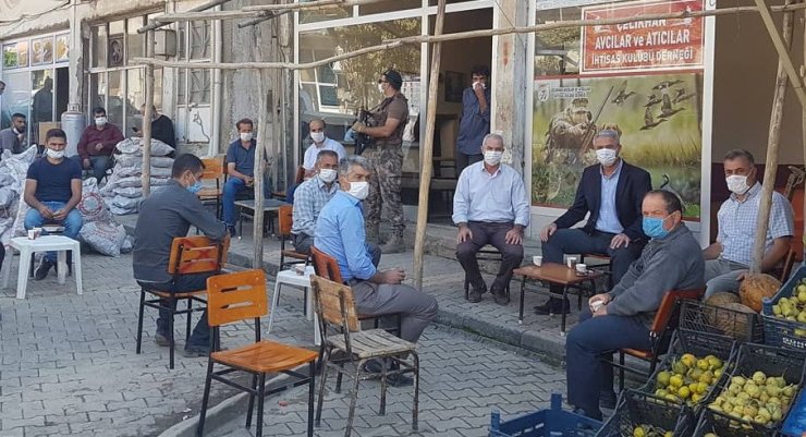 Müdür Ergüder, Çelikhan ilçesini gezdi