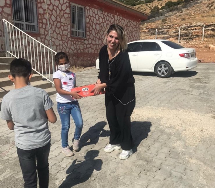 Ev hanımlarının yardım durağı Toptepe Köyü oldu