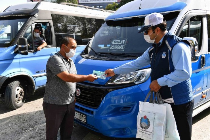 Ankara Büyükşehir Belediyesi’nden ulaşım esnafına destek