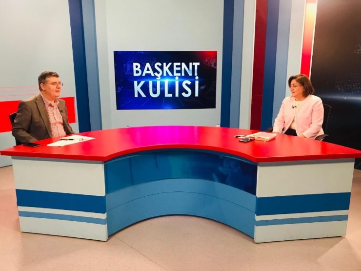 Başkan Şahin Başkent Kulisi’nde soruları yanıtladı