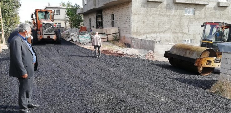 Ahlat Belediyesinden asfalt çalışması
