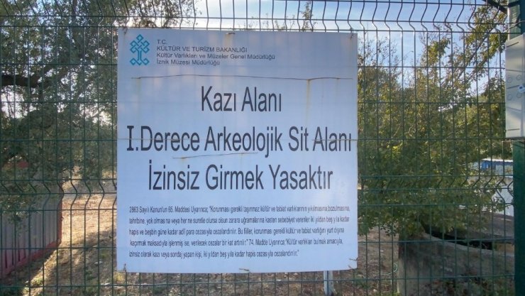 Zeytin tarlasında toplu mezar anlamına gelen Çatkı Mezar bulundu