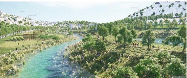 Meles Çayı’nı ‘yeşil koridor’ yapacak projeye ödül