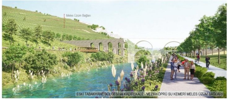 Meles Çayı’nı ‘yeşil koridor’ yapacak projeye ödül