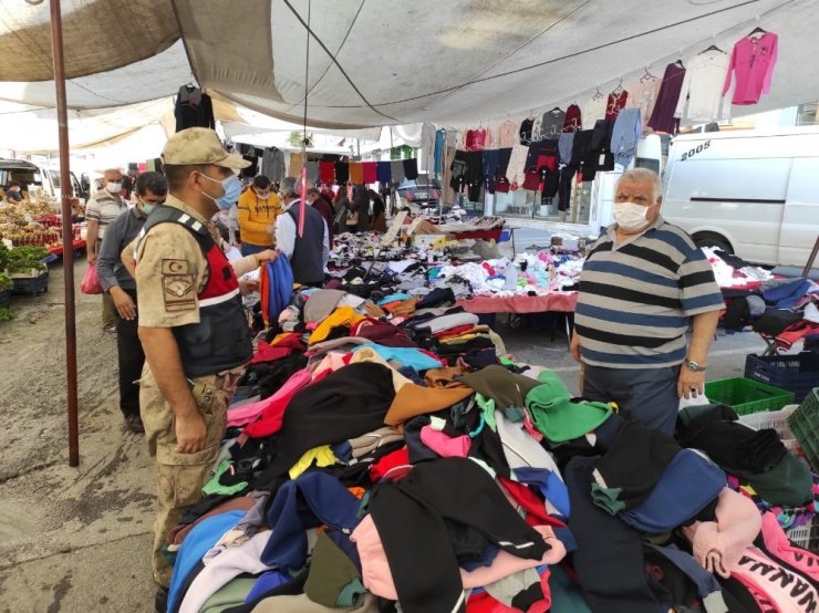 Malatya’da jandarmadan Covid-19 denetimleri
