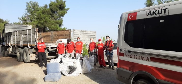Çukurkeşlik yamaçları temizlendi