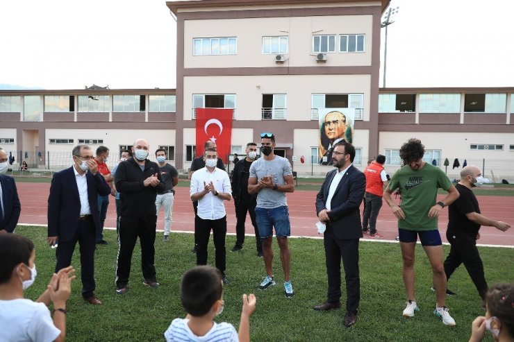 Milli atletler, 2021 Tokyo Olimpiyatları’na Denizli’de hazırlanıyor