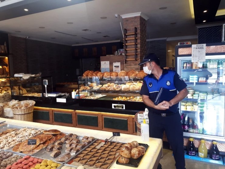 Zabıta ekipleri fırınları denetledi