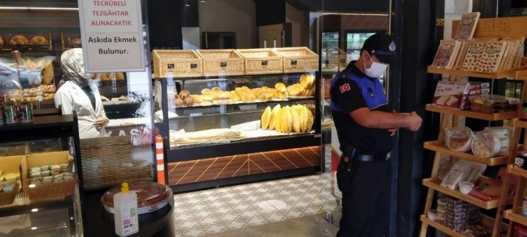 Zabıta ekipleri fırınları denetledi