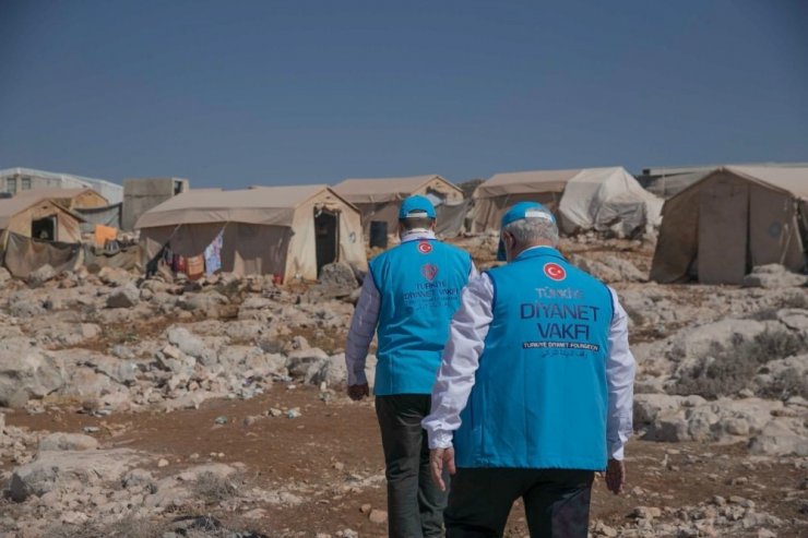 Türkiye Diyanet Vakfından Suriyeli savaş mağdurlarına “İyilik Konutu”