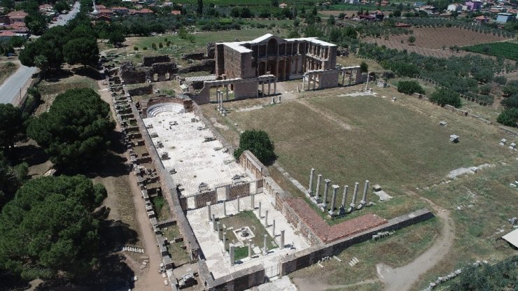 Sardes antik kenti için 4.5 milyon liralık destek